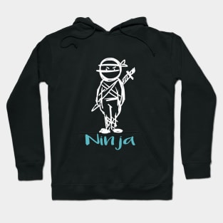 Ninja boy , cute ninja Hoodie